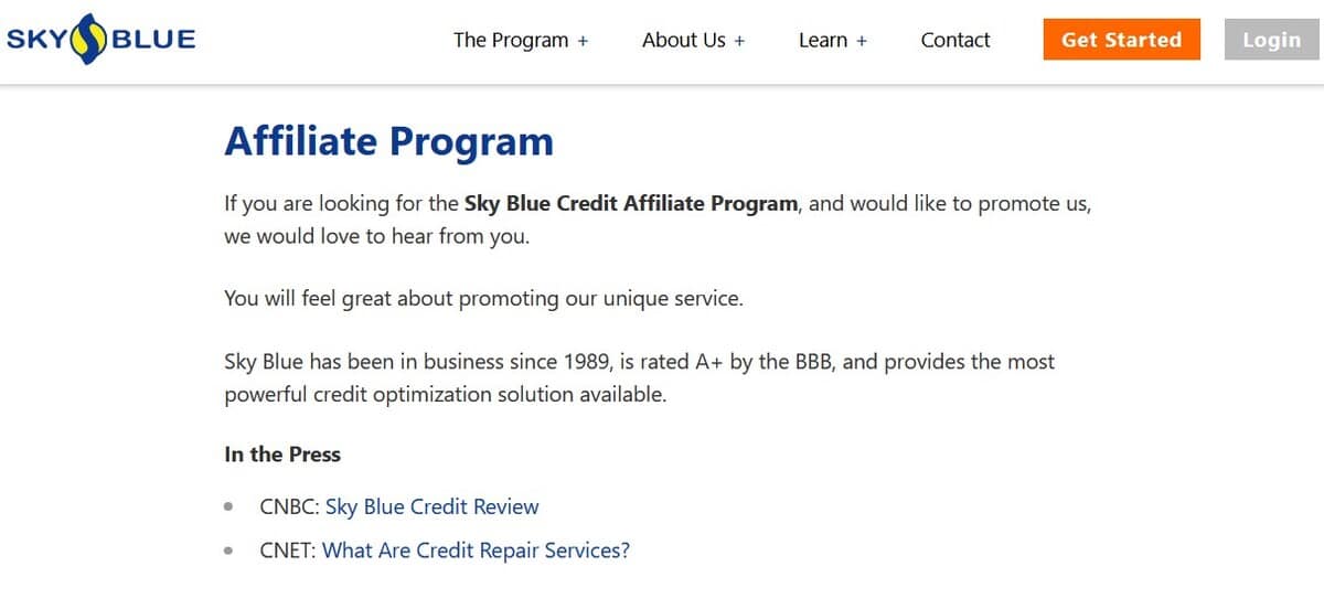 Sky Blue Credit