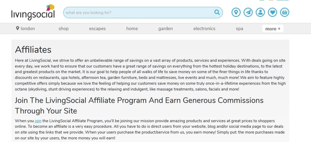 Groupon affiliate alternative