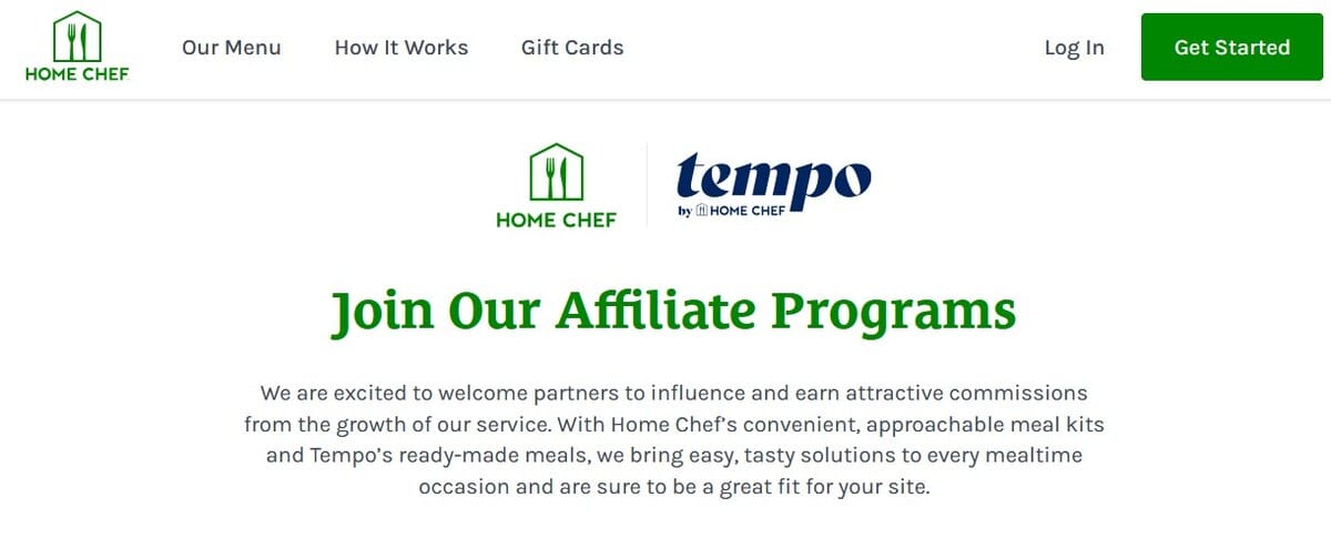 Food Delivery Affiliate Program
