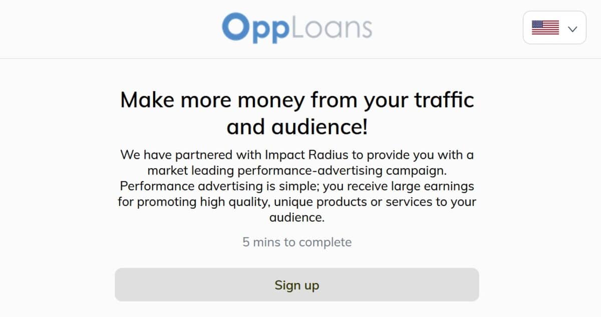 loan affiliate program