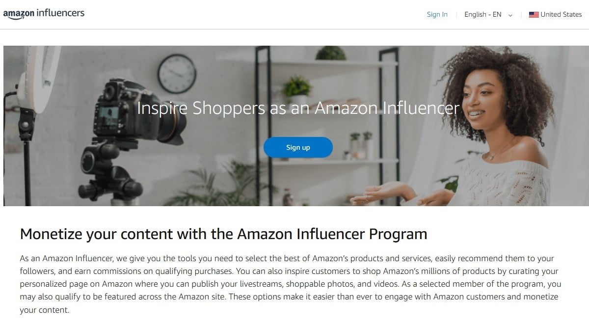 Amazon Influencer