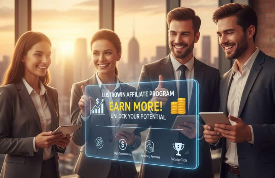 LUSTROWIN affiliate program