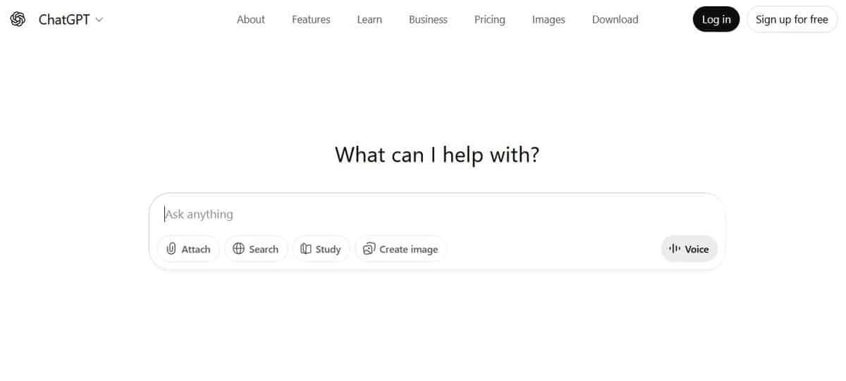 ChatGPT (Free Version)